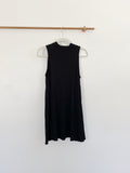 Boutique Soprano Black Cotton High neck Dress Medium