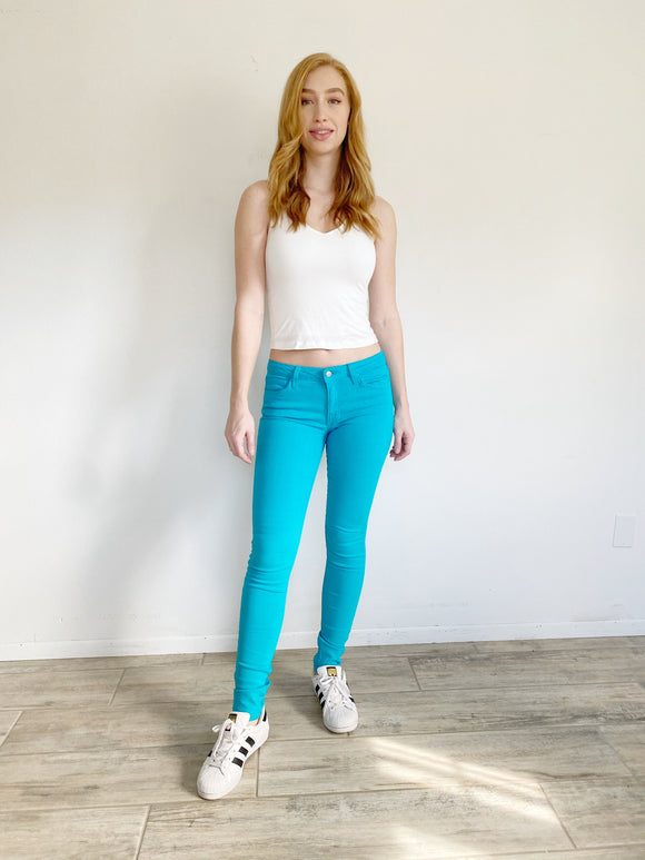 Joe's Jeans Aqua Skinny Jeggings 27