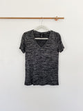 Forever 21 Grey Henley Tee Small