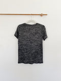 Forever 21 Grey Henley Tee Small
