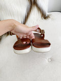 Altar'd State Leather Sandals size 7.5
