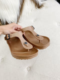 Birkenstock Gizah Copper Sandals size 38