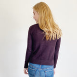 LOFT Knit Sangria Stone Sweater XS