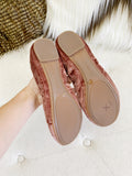 Lucky Brand Mauve Velvet Emmie Sable Ballet Flats 7