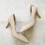 Calvin Klein Nodine Smooth Cocoon Kitten Heels 7.5