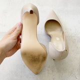 Calvin Klein Nodine Smooth Cocoon Kitten Heels 7.5
