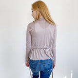 Banana Republic Cotton Nude Cardigan Sweater Medium