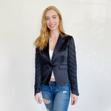 Chelsea & Violet Stone Studded Blazer Jacket Small