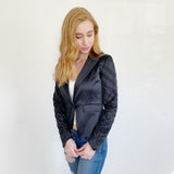 Chelsea & Violet Stone Studded Blazer Jacket Small