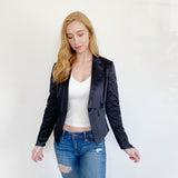 Chelsea & Violet Stone Studded Blazer Jacket Small