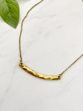 Lucky Brand Gold Bar Necklace