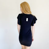 Express Little Black Sweater Knit Dress NWT Small