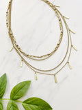 Lucky Brand Gold Layered Necklace