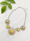 Lia Sophia Flower Necklace