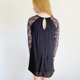 Gianni Bini Lace shimmer Little Black Dress Medium