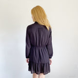 J. Crew Mercantile Little Black Long Sleeve Dress 6