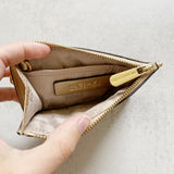 Michael Kors Card Coin Pouch Keychain Gold