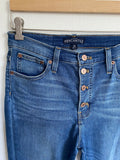 J. CREW Mercantile Hi-Rise Jegging Jeans New 28