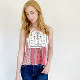 Coco + Jamieson Beaded Tank Top XS