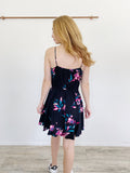 EXPRESS Floral wrap Sun Dress size Large