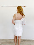 Boutique Bride to be One Shoulder White Dress Large