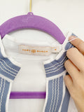 Tory Burch Linen Embroidered Tunic NWT Size 10