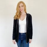 Victoria's Secret Plush & Lush Velvet Sweat Jacket M
