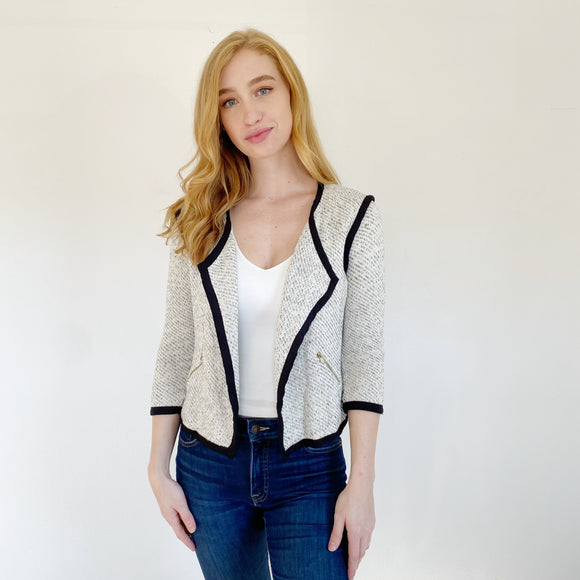 BAR lll Knit Sweater Blazer Jacket Small