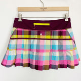 Lululemon Pace Setter Skort Sea Check Plaid