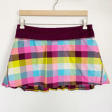 Lululemon Pace Setter Skort Sea Check Plaid