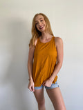 Express Pumpkin Tank Top Medium