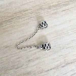 Pandora Sterling Silver Safety Chain Charm