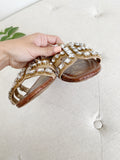 Sam Edelman Bay Crystal Slide Sandals size 7