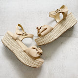 Universal Threads Summer Wedge Sandals 8.5