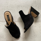 DKNY Velvet Slip-on Heels 7