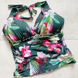 La Blanca Two Piece Jungle Print Tank Bikini Set 16