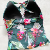 La Blanca Two Piece Jungle Print Tank Bikini Set 16