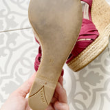 PRADA Suede Wedges 37