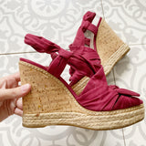 PRADA Suede Wedges 37