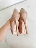 Alice + Olivia by Stacey Bendet Nude Heels 38