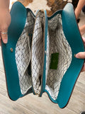 Kate Spade Teal Tote Bag with Wallet Set