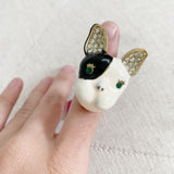 Betsey Johnson Dog Ring NWT