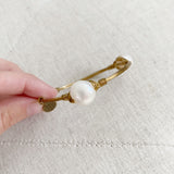 Bourbon and Bowties Pearl Bangle Bracelet