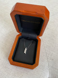 Diamond District 5 Diamond White Gold 20" Necklace