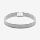 Pandora Reflexion Mesh Bracelet 6.3" Silver
