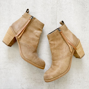 Dolce Vita Suede Booties 7.5