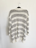 Sienna Sky Knit Thick Cardigan Sweater Medium