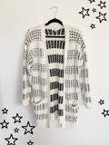 Sienna Sky Knit Thick Cardigan Sweater Medium