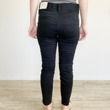 LOFT Ann Taylor Marisa Skinny Ankle Black Pants Size 8