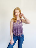 Express Lace Tank Top XS